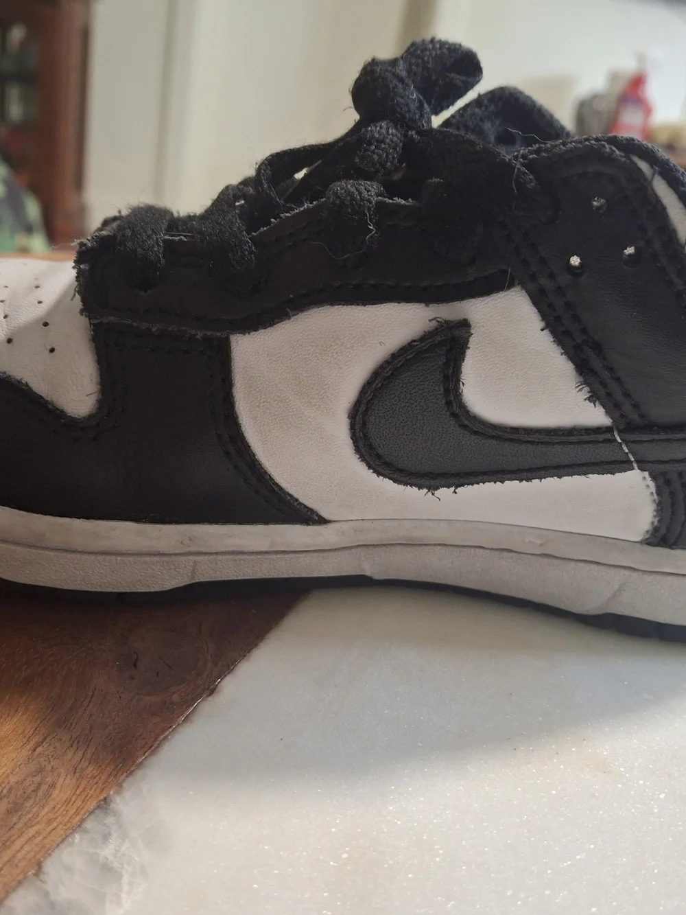 Nike Kids Panda Dunk Low Sneakers 3.5y